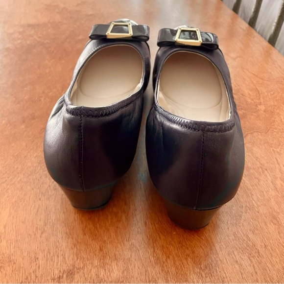Cole Haan Navy Wedge Heels 10.5 - Picture 5 of 6